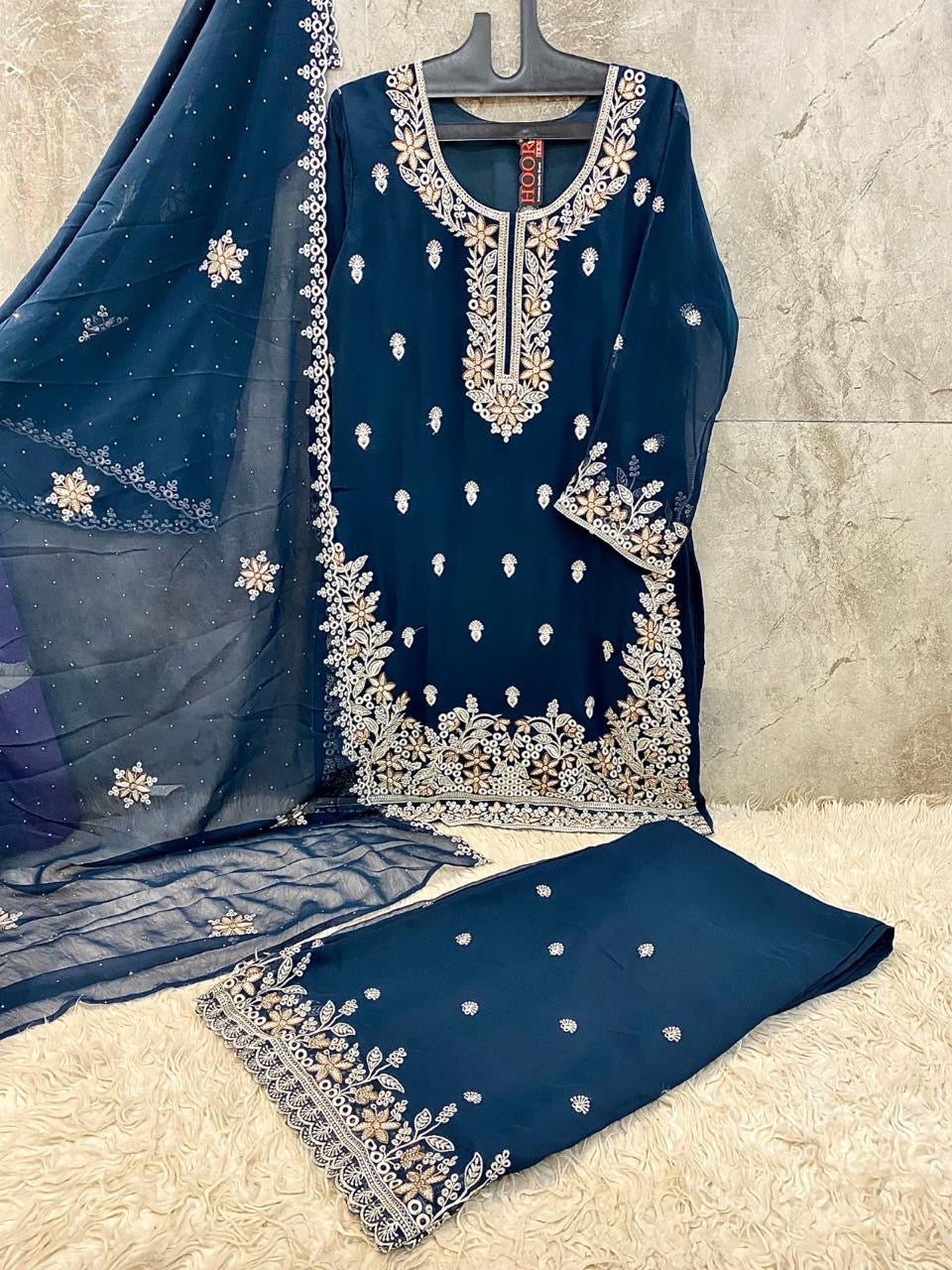 Georgette Designer Salwar Kameez, Cultural Wear for Women
