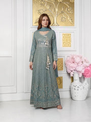 Traditional designer Salwar Kameez set with matching pant and dupatta from Saree Ghor Charlotte, elegant cultural wear for women.