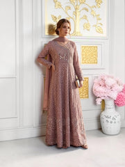 Traditional designer salwar kameez set with matching pants and dupatta by Saree Ghor Charlotte, cultural wear for women.