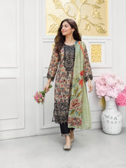 Traditional Soft Cotton Designer Salwar Kameez Suit, Cultural Wear for Women, 216