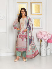 Masleen Digital Printed Traditional Salwar Kameez, Cultural Wear for Women
