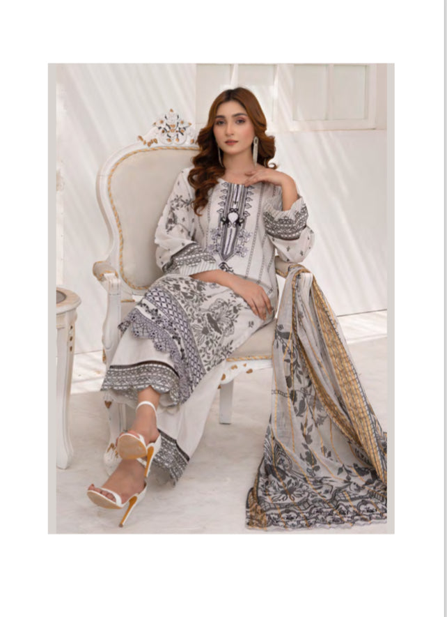 Traditional Pakistani Salwar Kameez Suit - D01