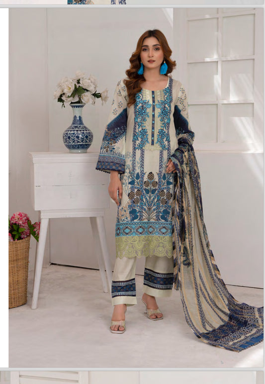 Traditional Pakistani Salwar Kameez Suit - D04