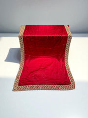 Wine Red, Designer Handwork Saree With Stones, Indian Cultural Wear for Women - Saree Ghor Charlotte