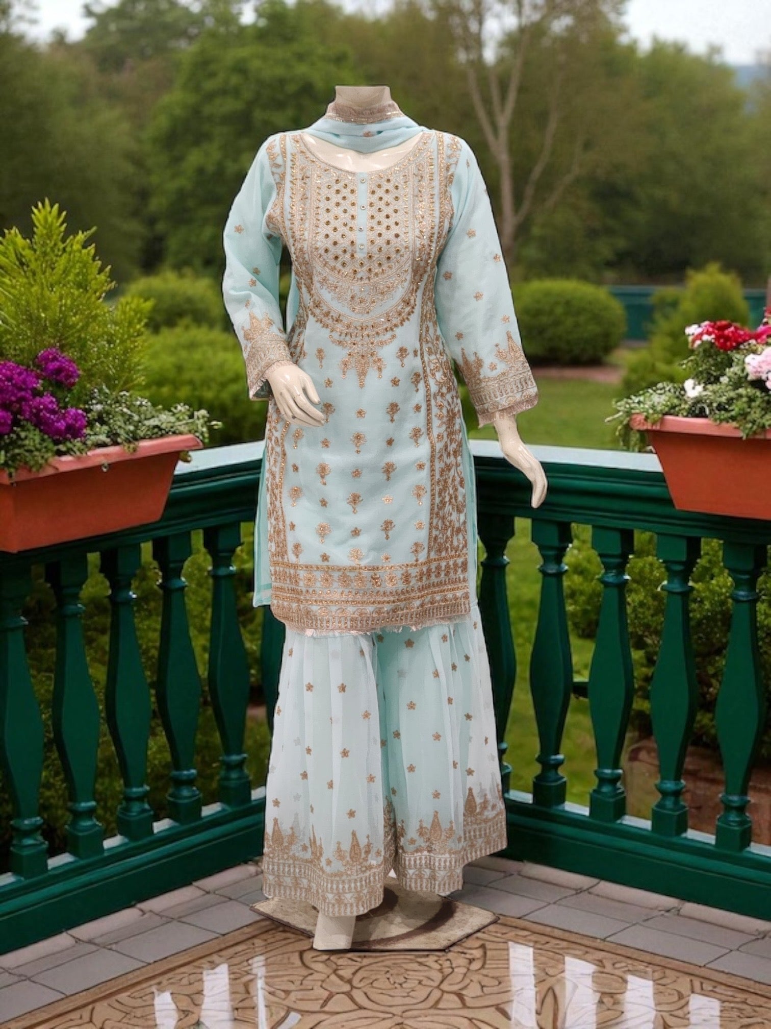 Traditional Salwar Kameez, Cultural Wear for Women, Aug05 - Saree Ghor Charlotte