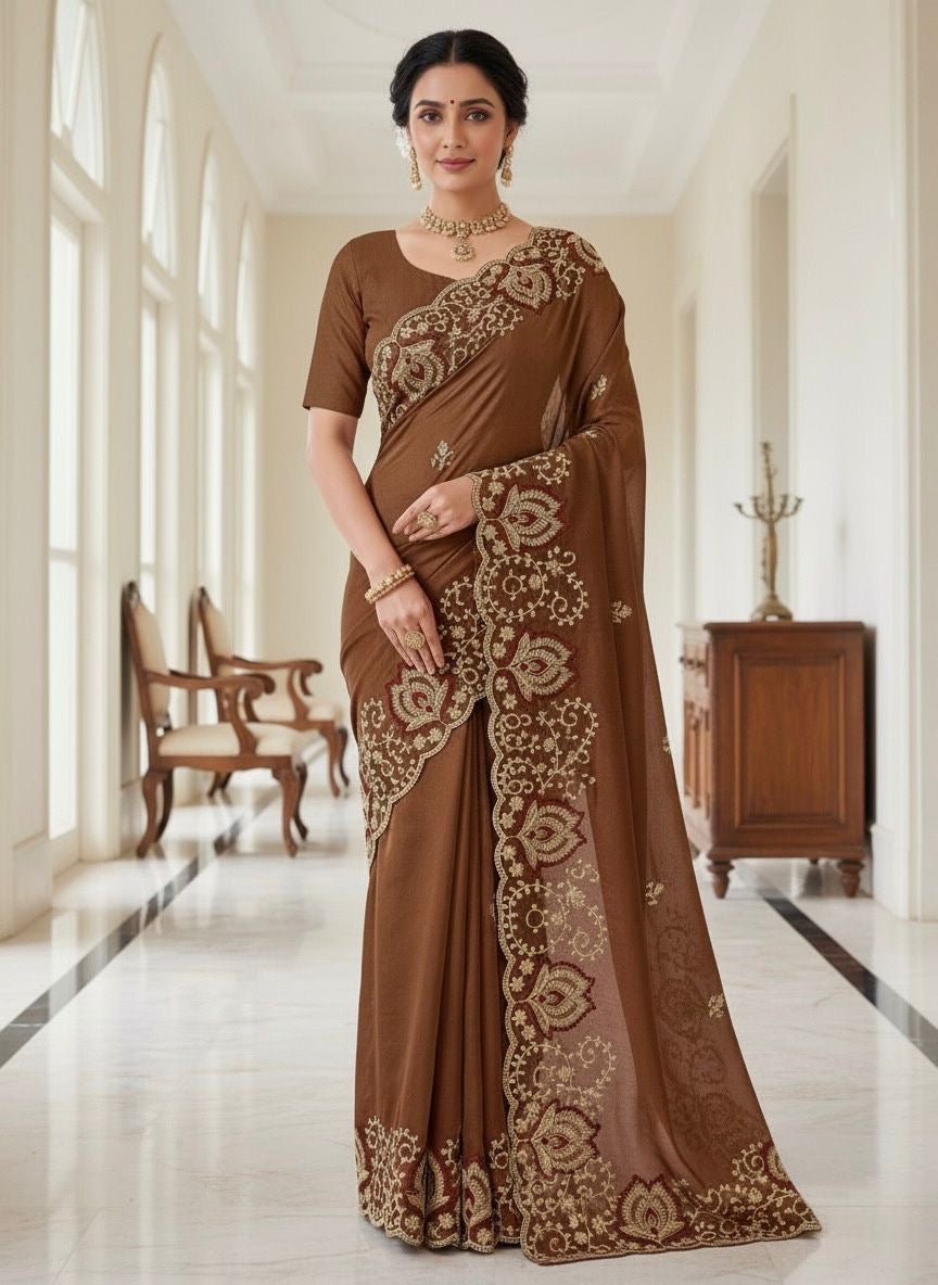 NC Moss Traditional Saree, Cultural Wear for Women