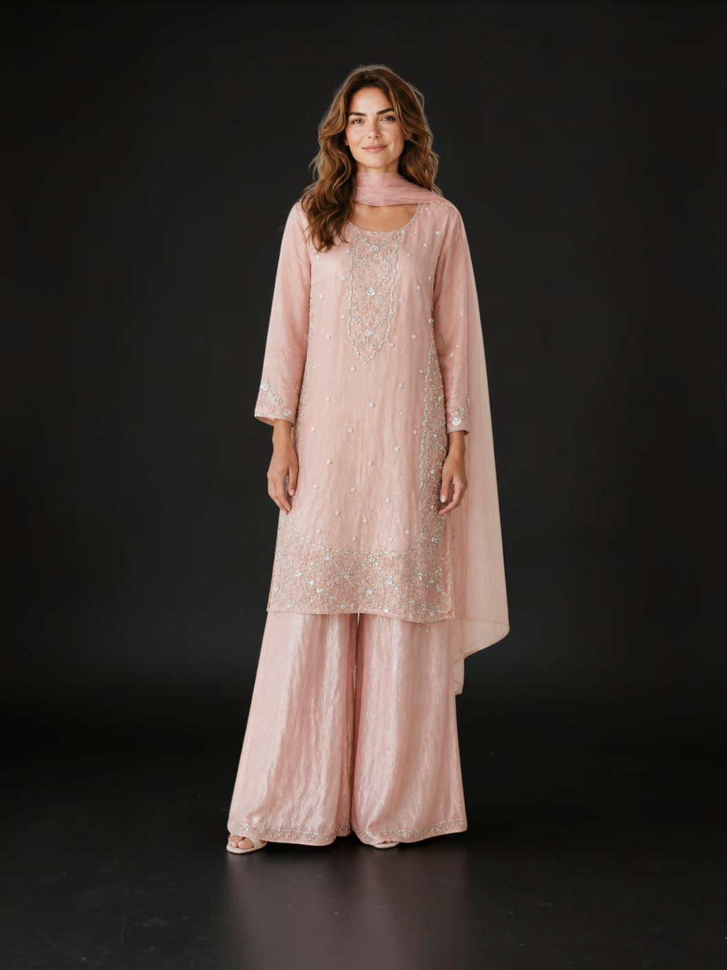 Heavy Work Salwar Kameez, Cultural Wear for Women, Aug32