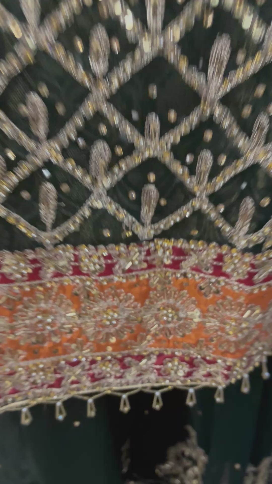 Load video: Traditional Designer Sharara Salwar Kameez Set, Cultural Wear for Women,02