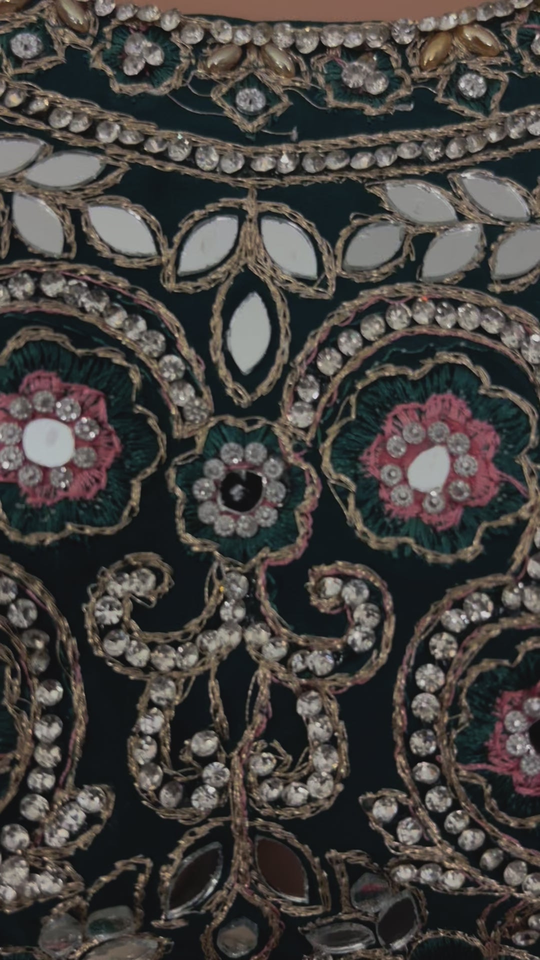 Load video: Traditional Designer Sharara Salwar Kameez Suit, Cultural Wear, 203