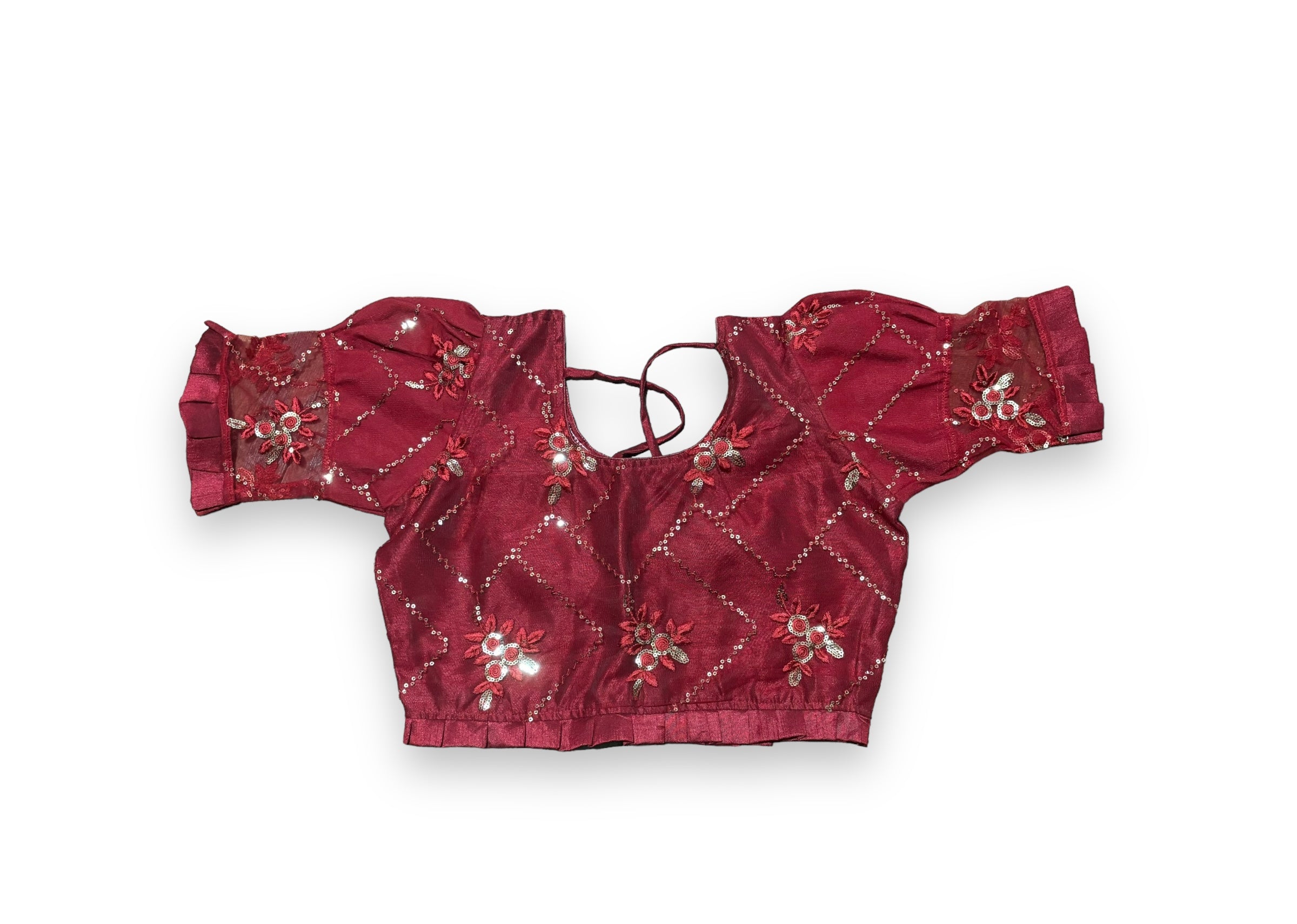 Traditional Ready Made Blouse for Saree, Cultural Wear for Women, 02 - Saree Ghor Charlotte