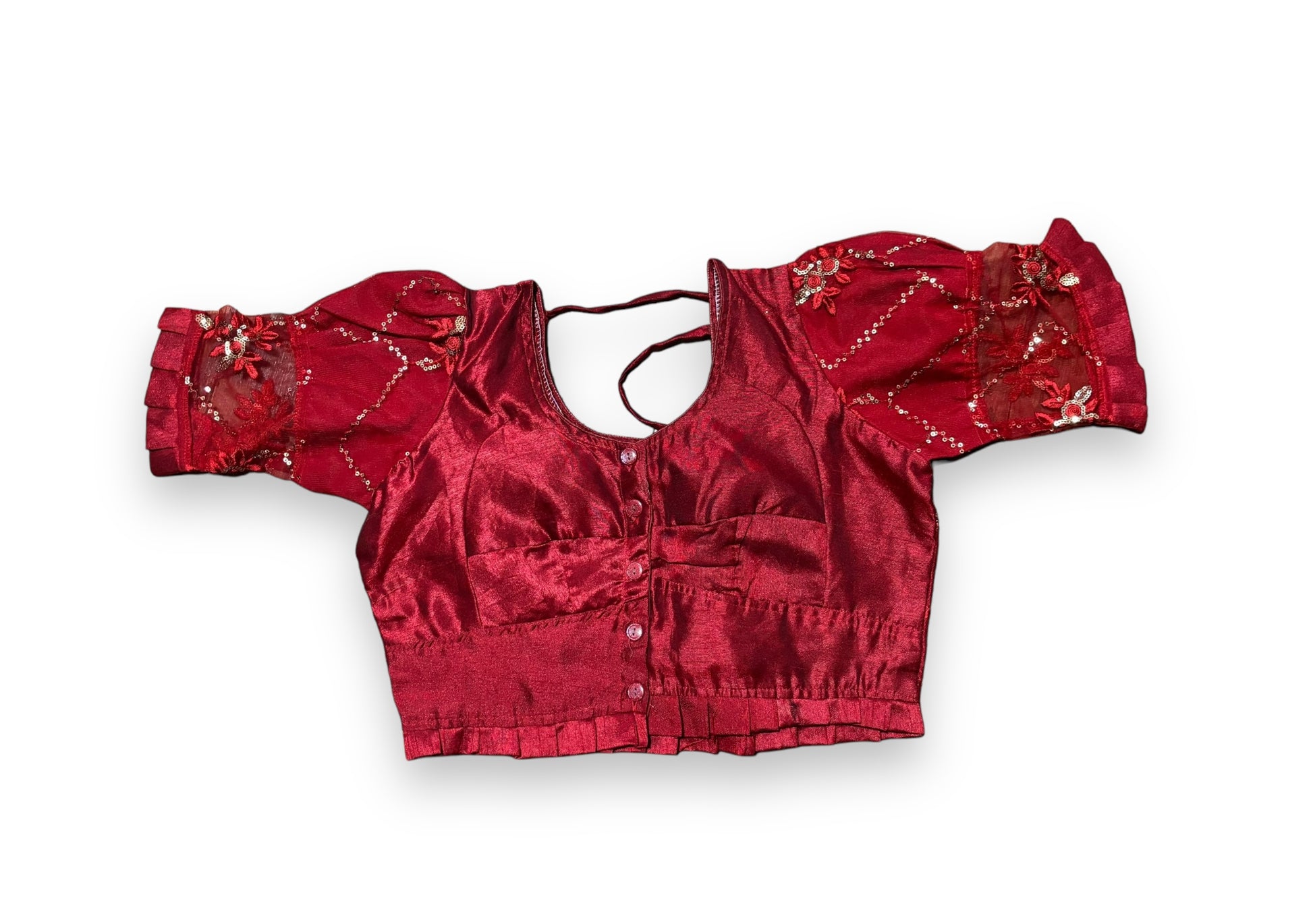 Traditional Ready Made Blouse for Saree, Cultural Wear for Women, 02 - Saree Ghor Charlotte