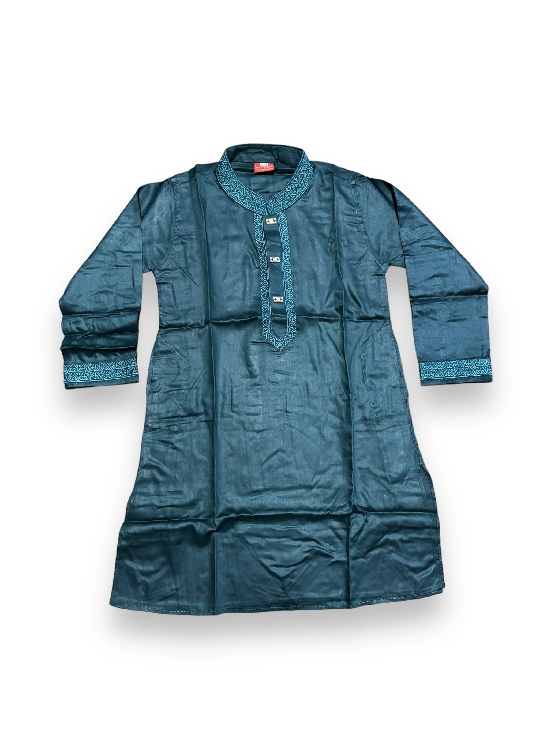 Traditional, Boys Luxury Soft Cotton Kurta, 04 - Saree Ghor Charlotte