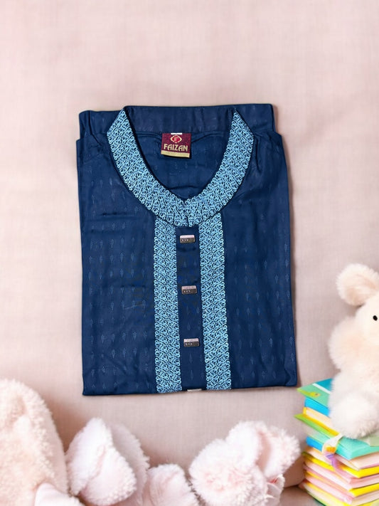 Traditional Cotton Comfortable Kurta for Boys - Ethnic Wear- 205 - Saree Ghor Charlotte