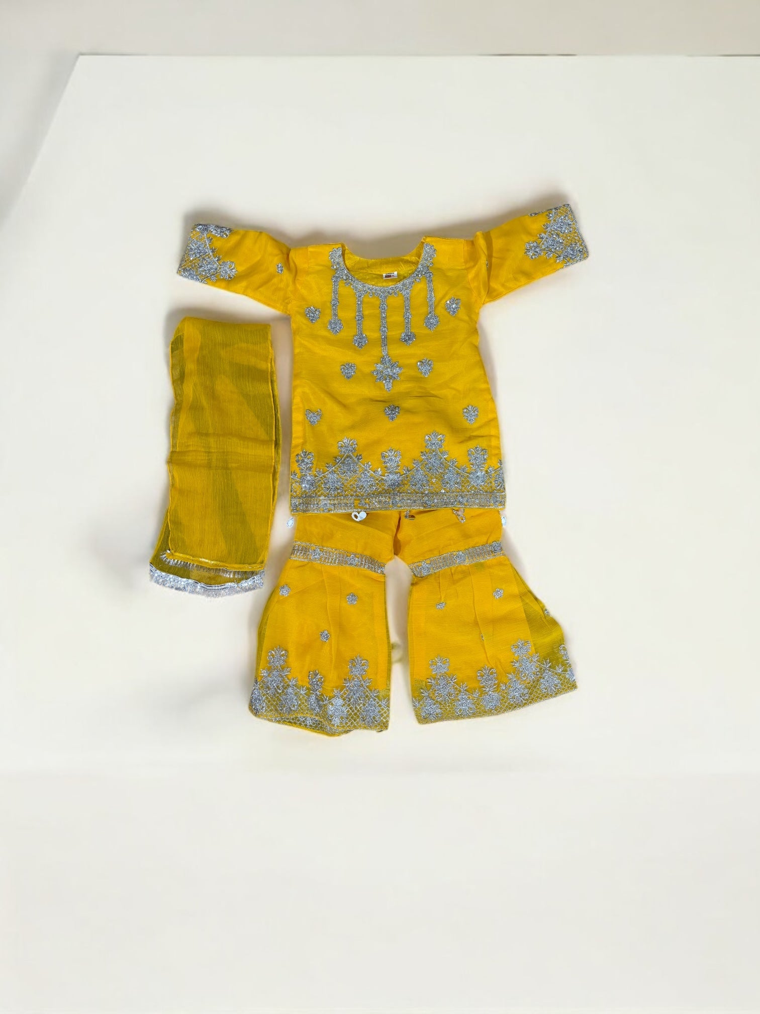 Traditional Designer Salwar Kameez for Little Girls, Elegant & Stylish Cultural Wear, 205 - Saree Ghor Charlotte