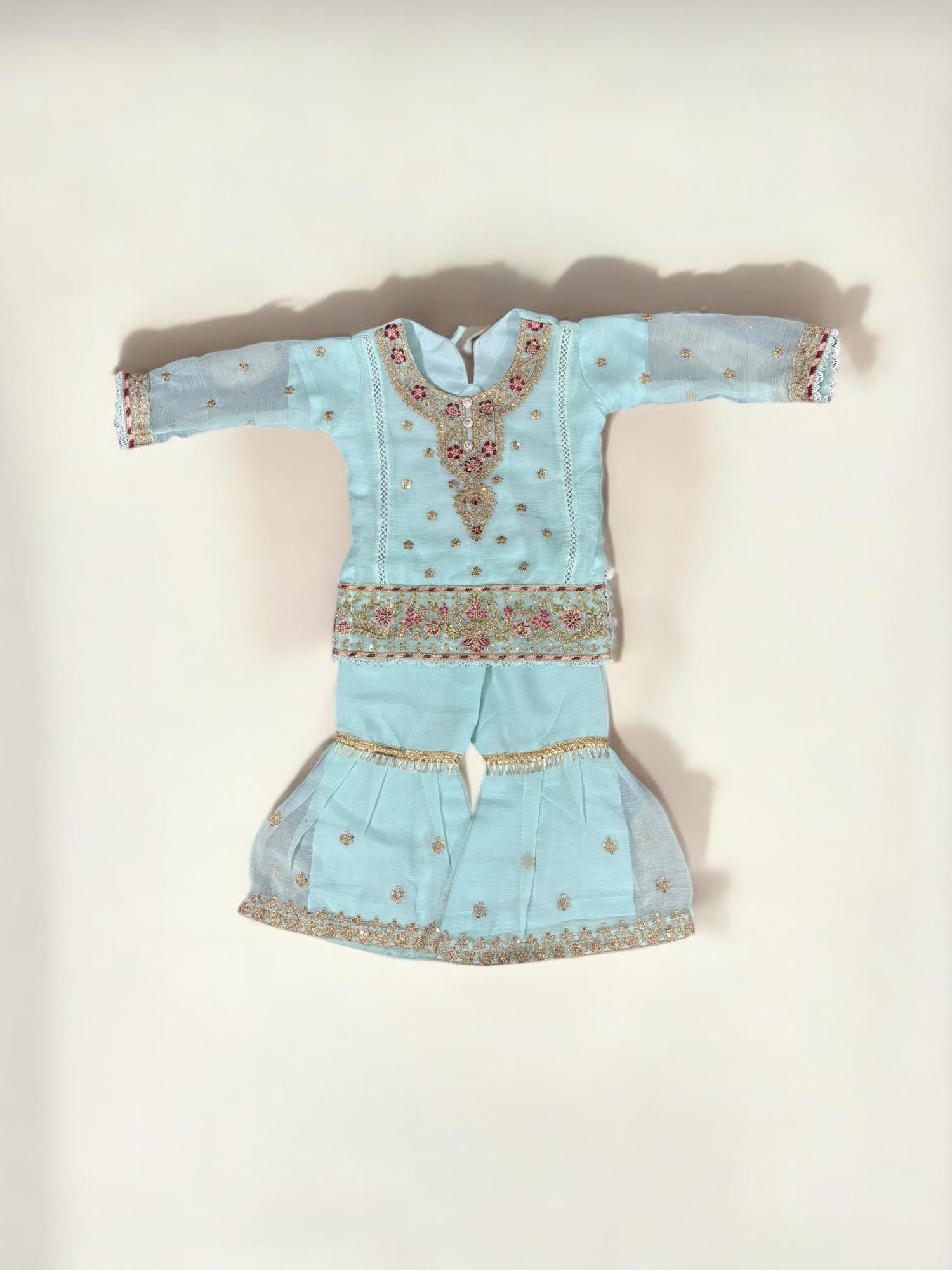 Traditional Designer Salwar Kameez for Little Girls - Elegant & Stylish Ethnic Wear- 209 - Saree Ghor Charlotte