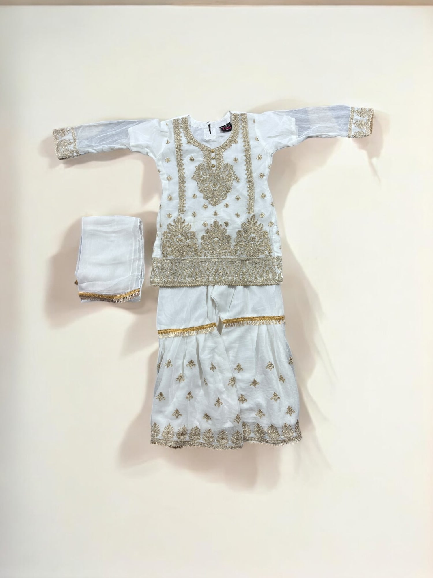 Traditional Designer Salwar Kameez for Little Girls - Elegant & Stylish Ethnic Wear- 215 - Saree Ghor Charlotte