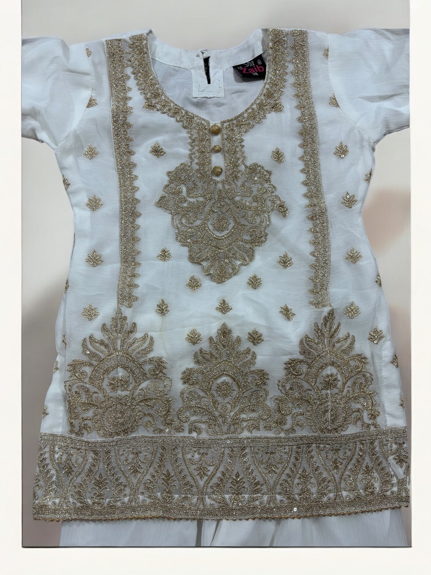 Traditional Designer Salwar Kameez for Little Girls - Elegant & Stylish Ethnic Wear- 215 - Saree Ghor Charlotte