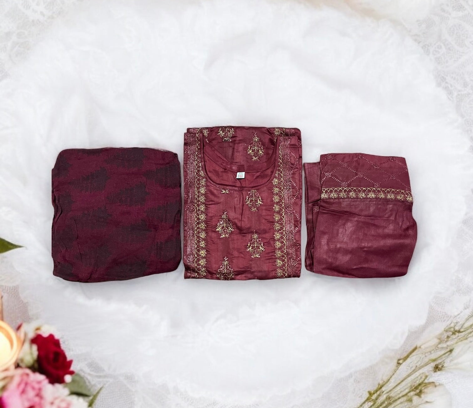 Traditional  Cotton Salwar Kameez Set for Girls, Cultural Wear for Kids, 10 - Saree Ghor Charlotte