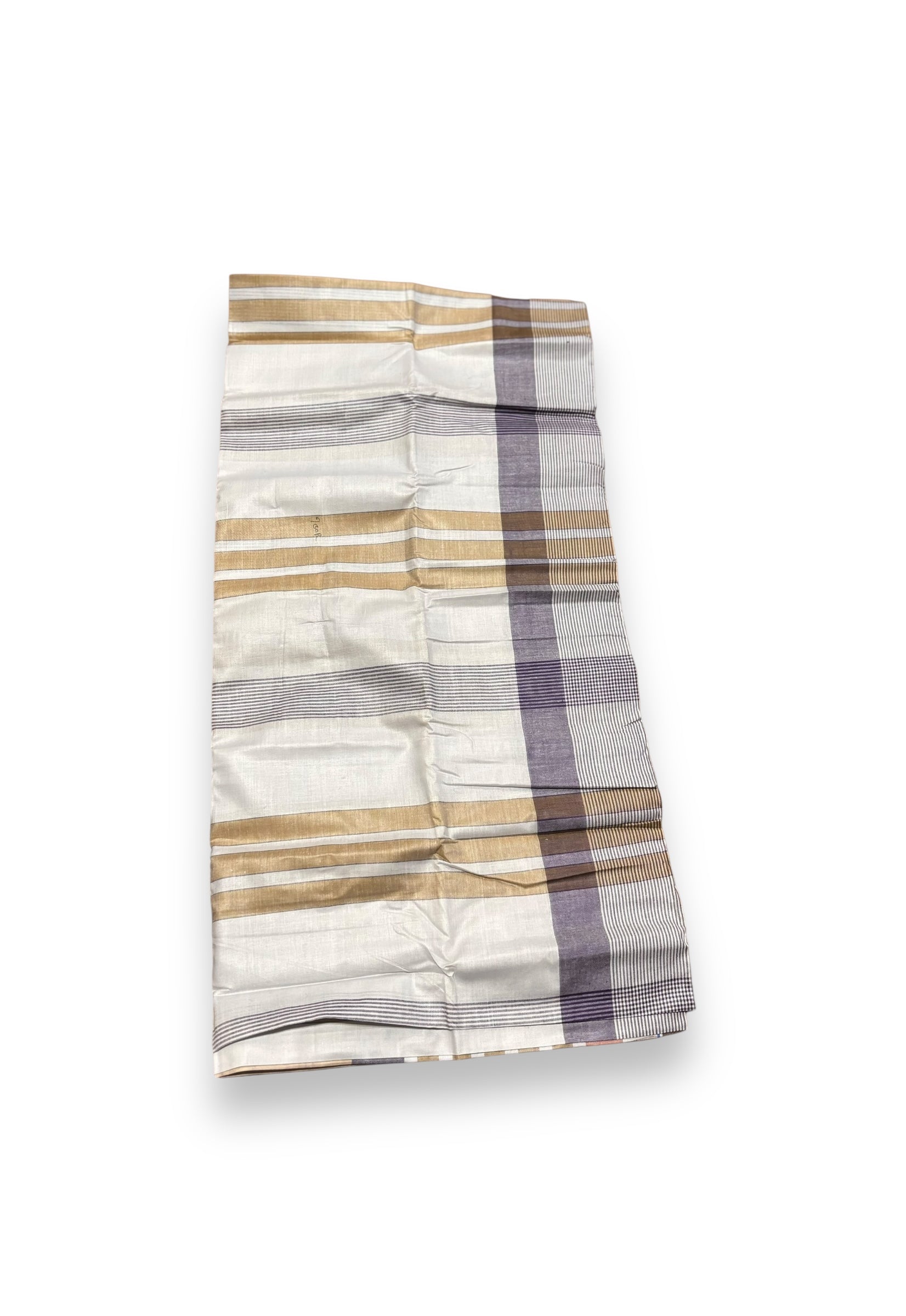 Traditional Stitched Cotton Lungi, Cultural Wear for Men,1116 - Saree Ghor Charlotte