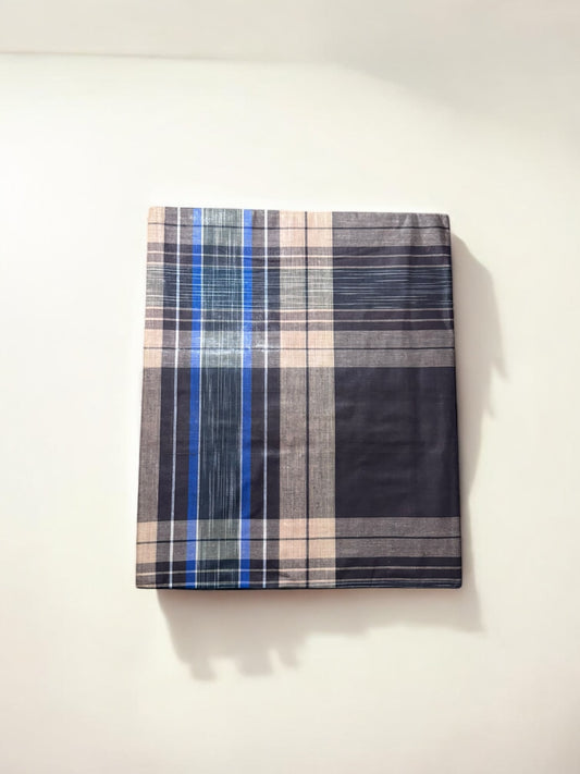 Traditional Stitched Cotton Lungi – Ethnic Wear for Men- 409 - Saree Ghor Charlotte
