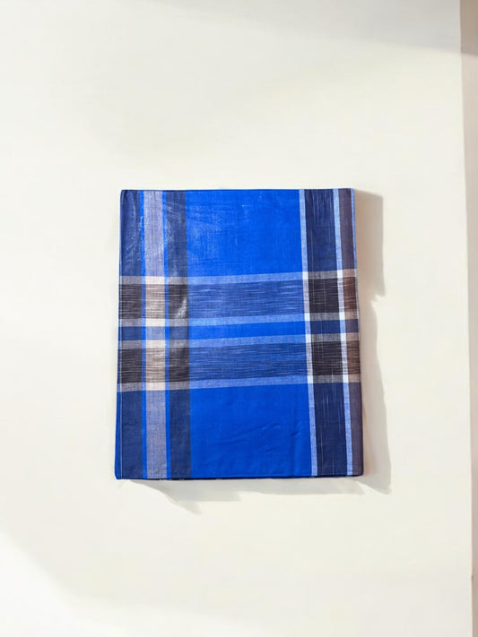 Traditional Stitched Cotton Lungi – Ethnic Wear for Men- 412 - Saree Ghor Charlotte