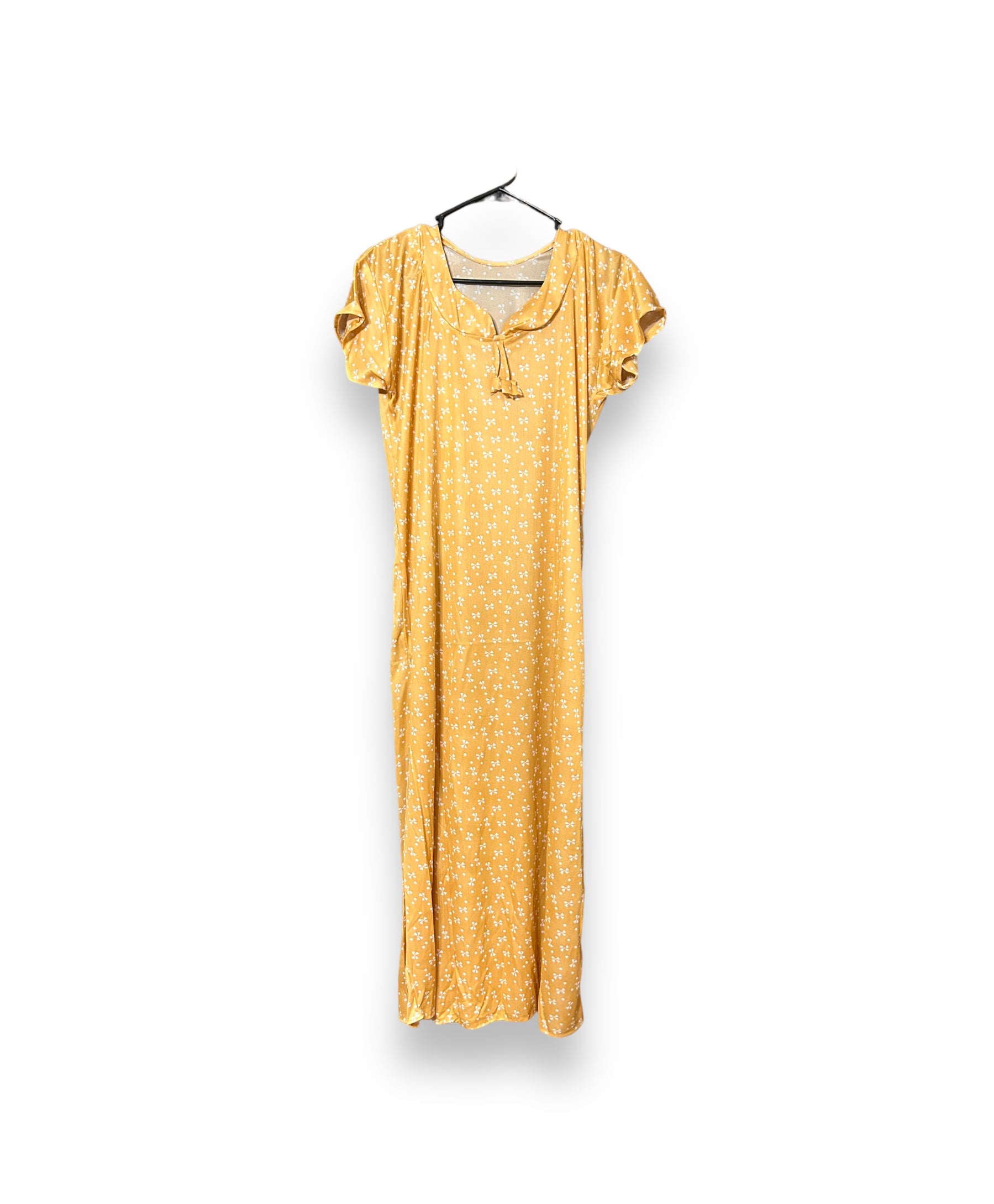 DreamLite ultra-lightweight maxi nighty by Saree Ghor Charlotte, soft, comfortable nightwear designed for effortless sleep.