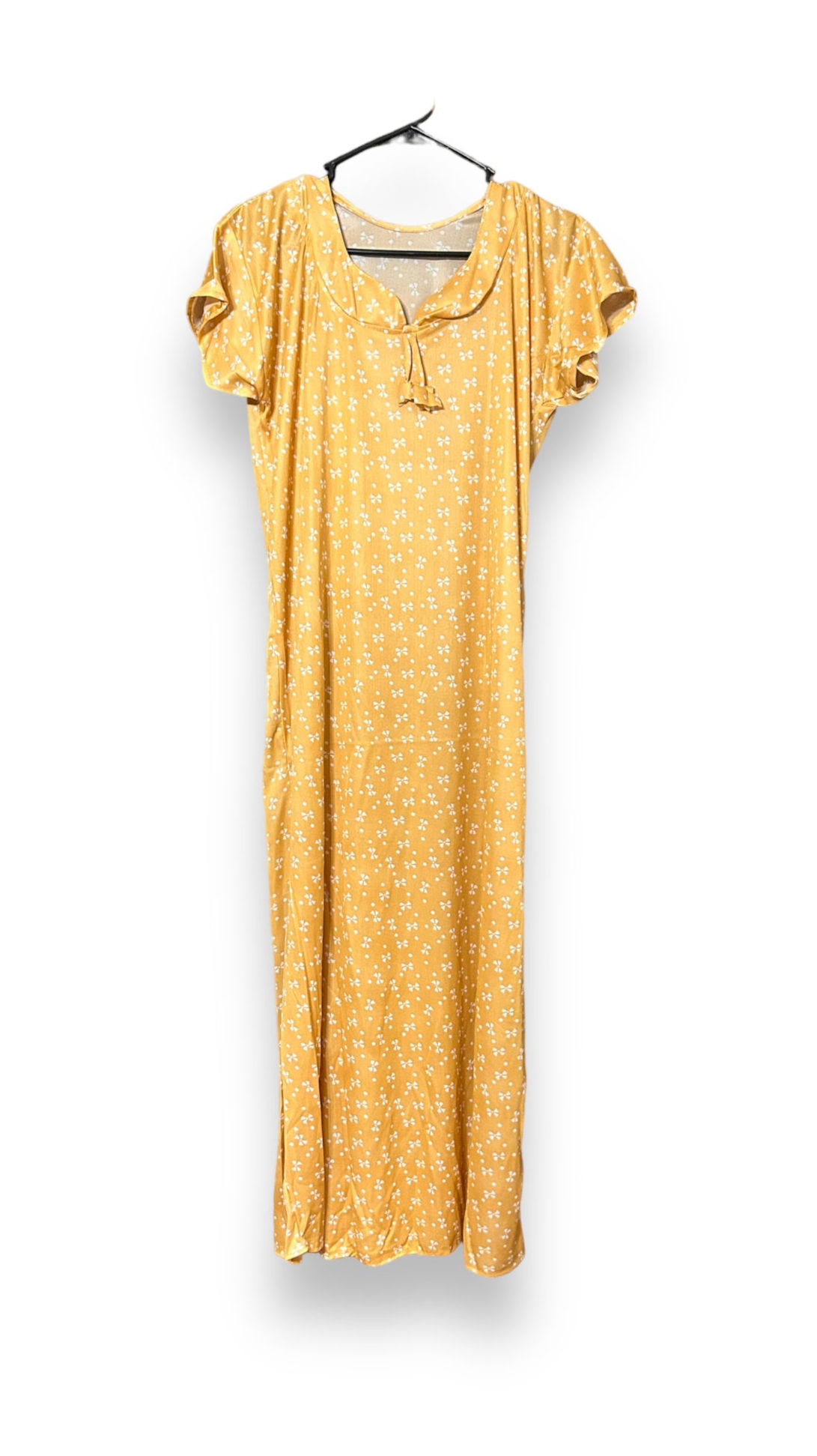 DreamLite Ultra lightweight maxi nighty by Saree Ghor Charlotte, soft and comfortable sleepwear for effortless relaxation.