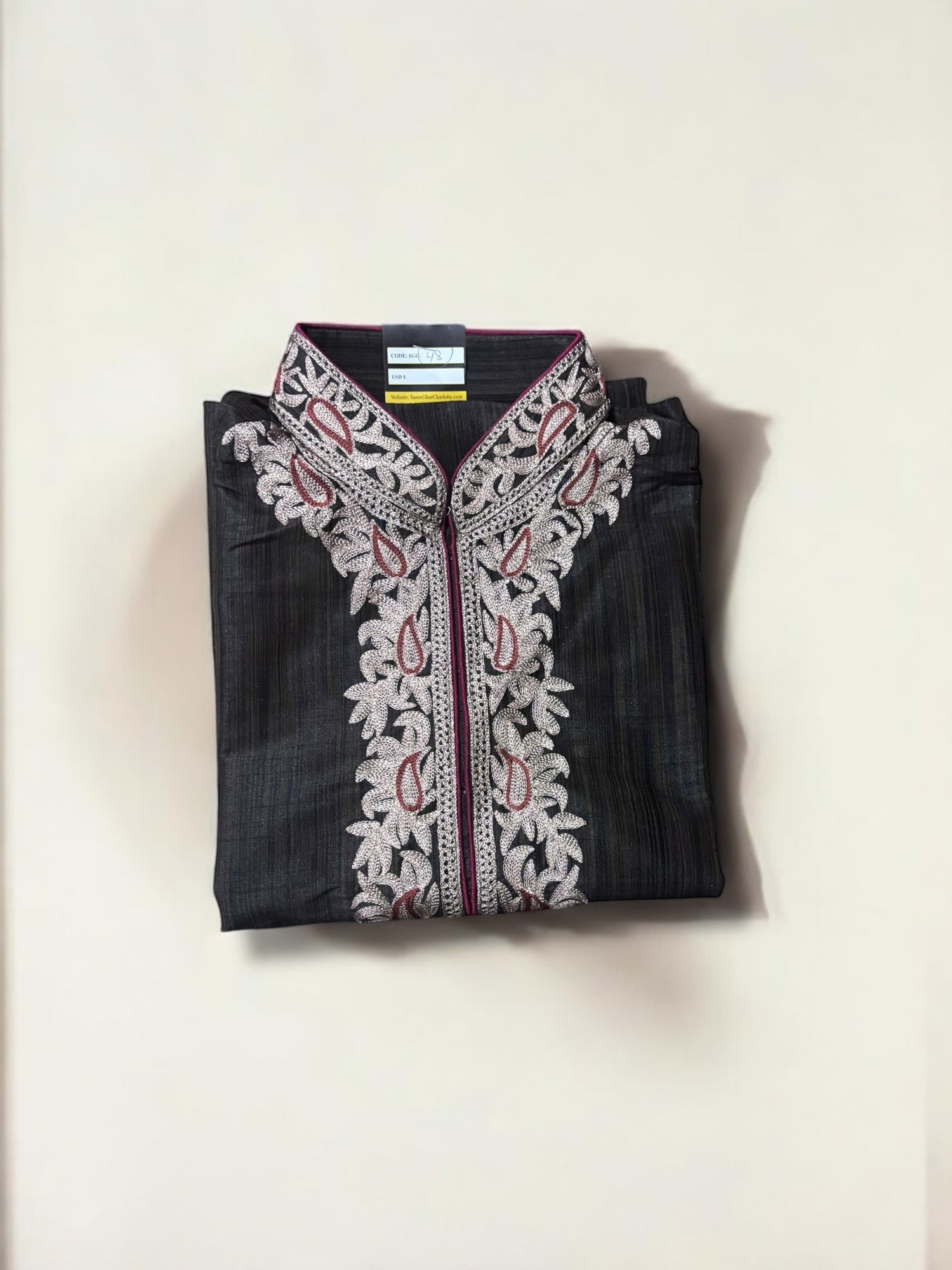 Traditional Men's Kurta– Ethnic Wear for Men-980 - Saree Ghor Charlotte