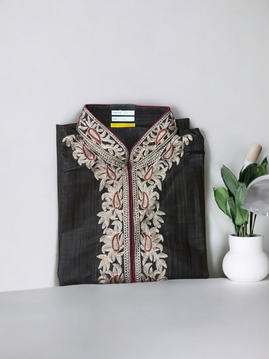 Traditional Men's Kurta– Ethnic Wear for Men-980 - Saree Ghor Charlotte