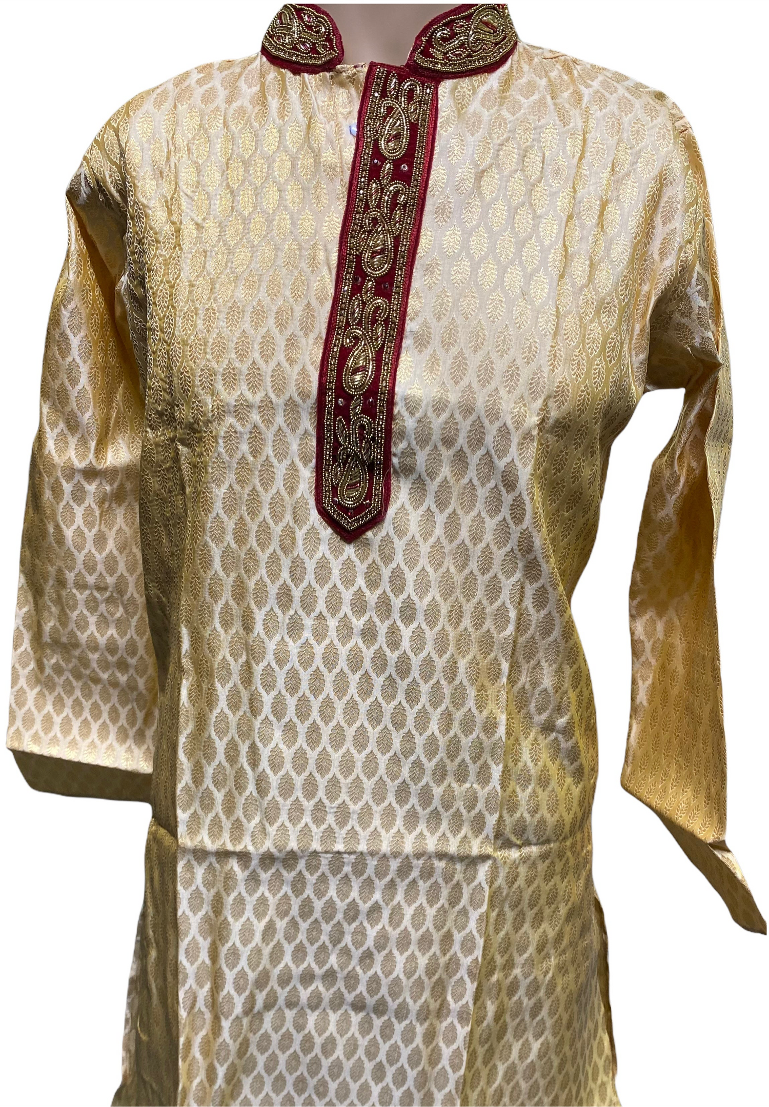 Traditional Men's Cotton Party Wear Kurta- 05 - Saree Ghor Charlotte