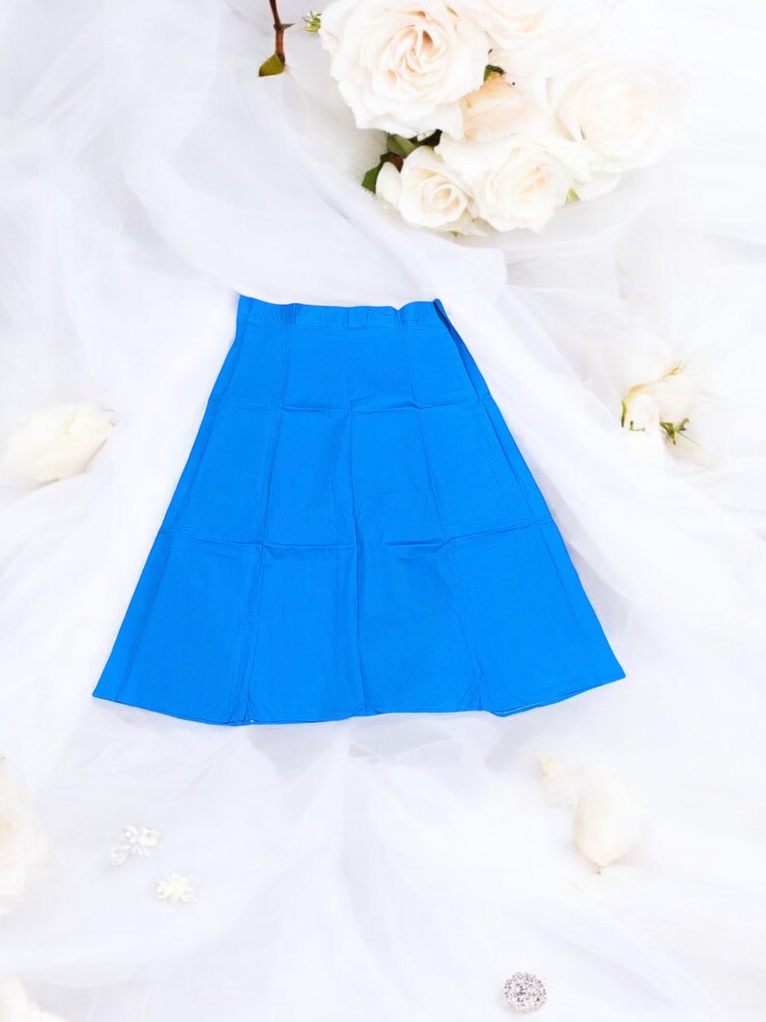 Petticoat for Saree, Soft, Comfortable & Perfect Fit Underskirt, Cultural Wear for Women,20 - Saree Ghor Charlotte