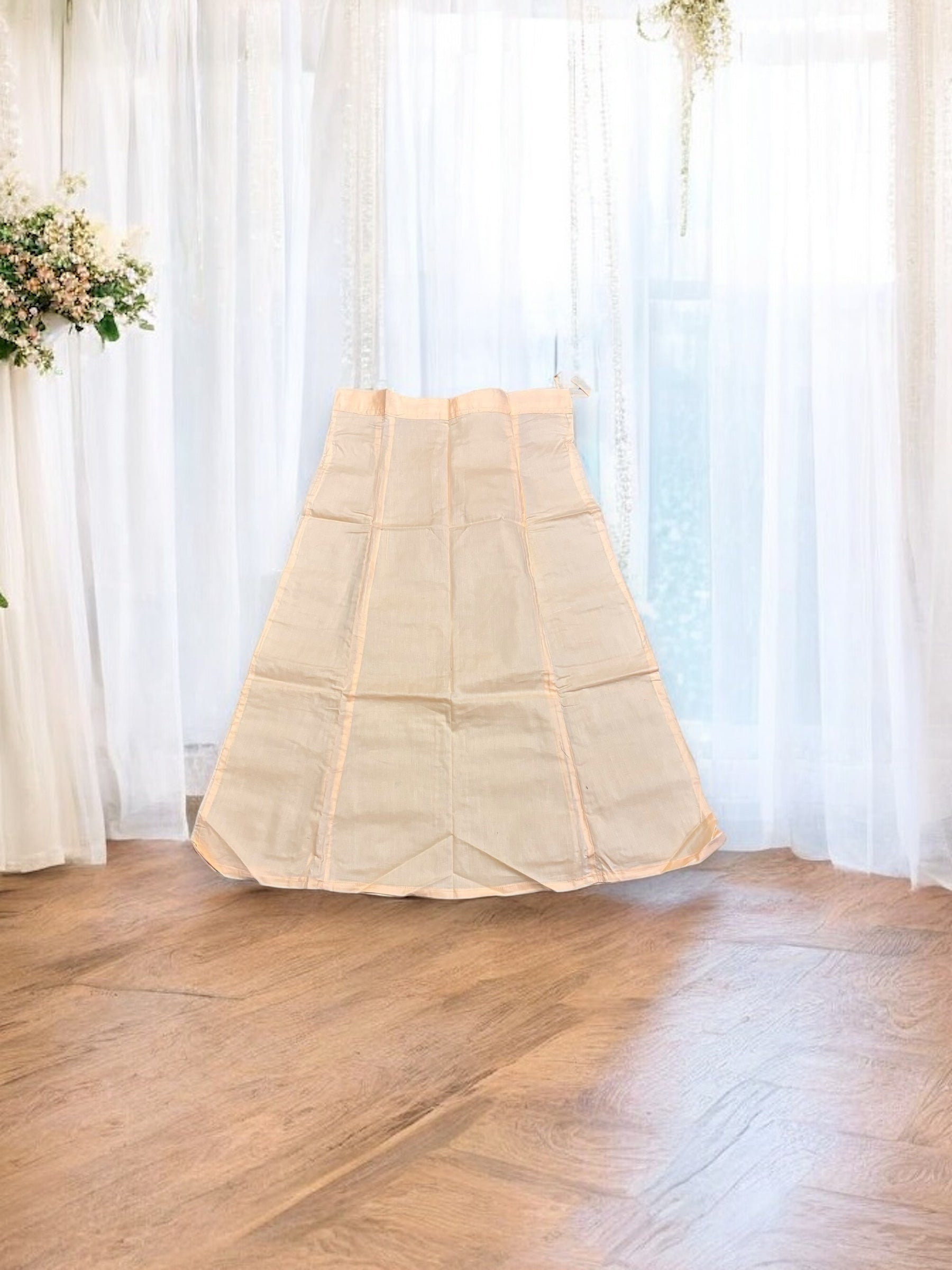 Petticoat for Saree, Soft, Comfortable & Perfect Fit Underskirt, Cultural Wear for Women, 214 - Saree Ghor Charlotte