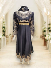Elegant designer Salwar Kameez by Saree Ghor Charlotte, cultural party wear dress for women with intricate ethnic embroidery.