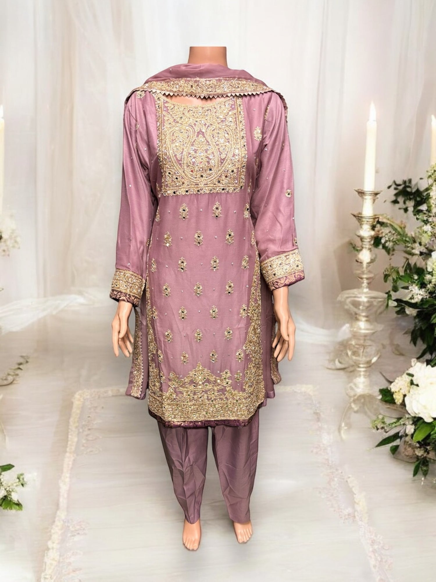 Designer Party Wear Salwar Kameez Set -Ethnic Wear for Women- 201 - Saree Ghor Charlotte