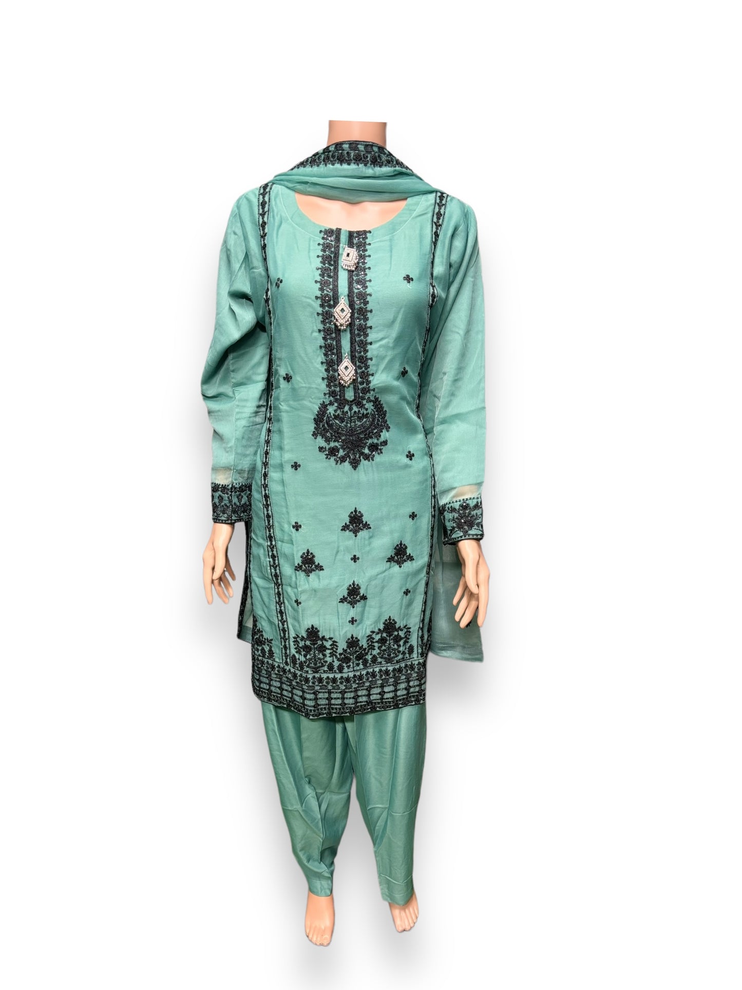 Designer Party Wear Salwar Kameez Set -Ethnic Wear for Women- 208 - Saree Ghor Charlotte