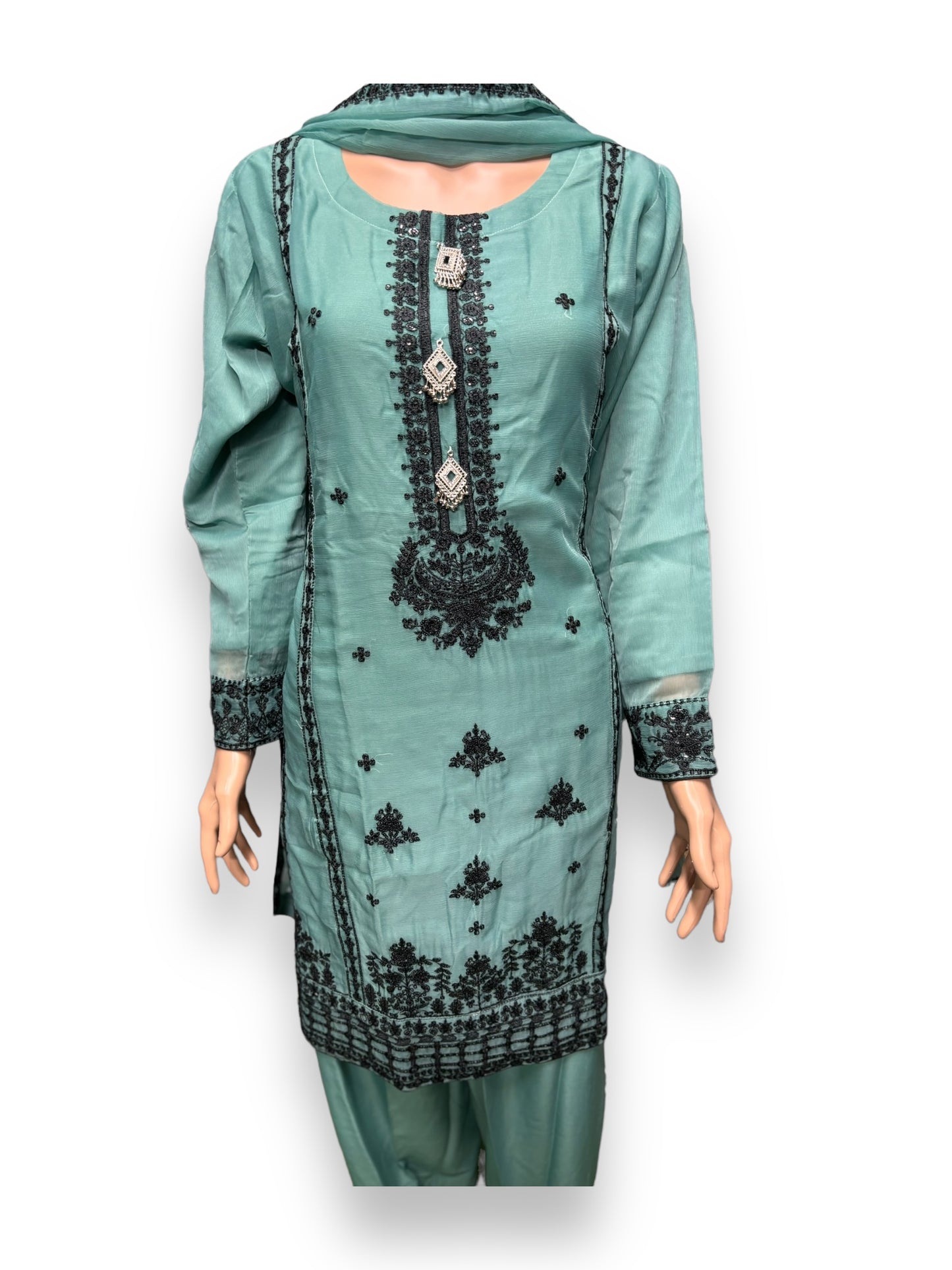 Designer Party Wear Salwar Kameez Set -Ethnic Wear for Women- 208 - Saree Ghor Charlotte