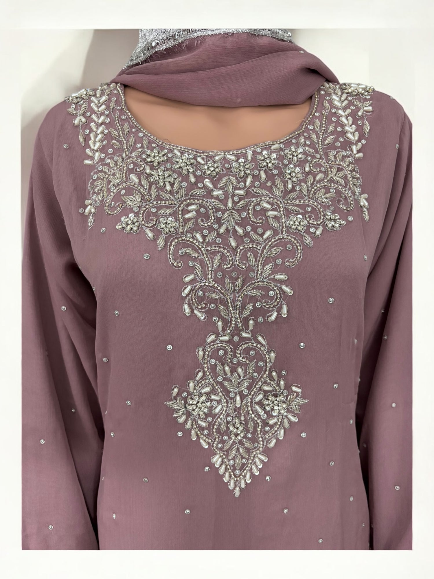 Lavender- Traditional Garara Designer Salwar Kameez Suit- Ethnic Wear for Women - 234 - Saree Ghor Charlotte