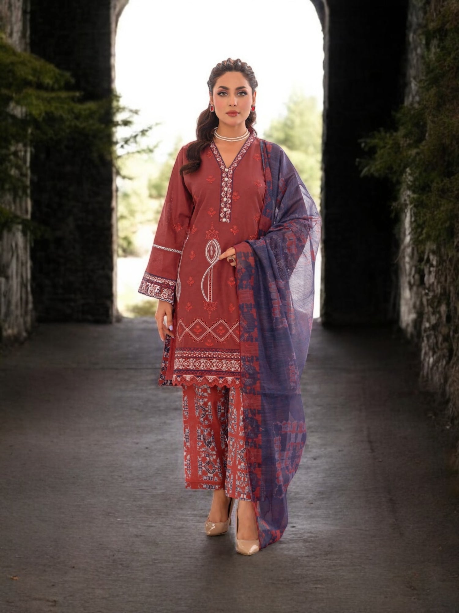 Pakistani Salwar Kameez Suit – Ethnic Wear for Women- Ju106 - Saree Ghor Charlotte