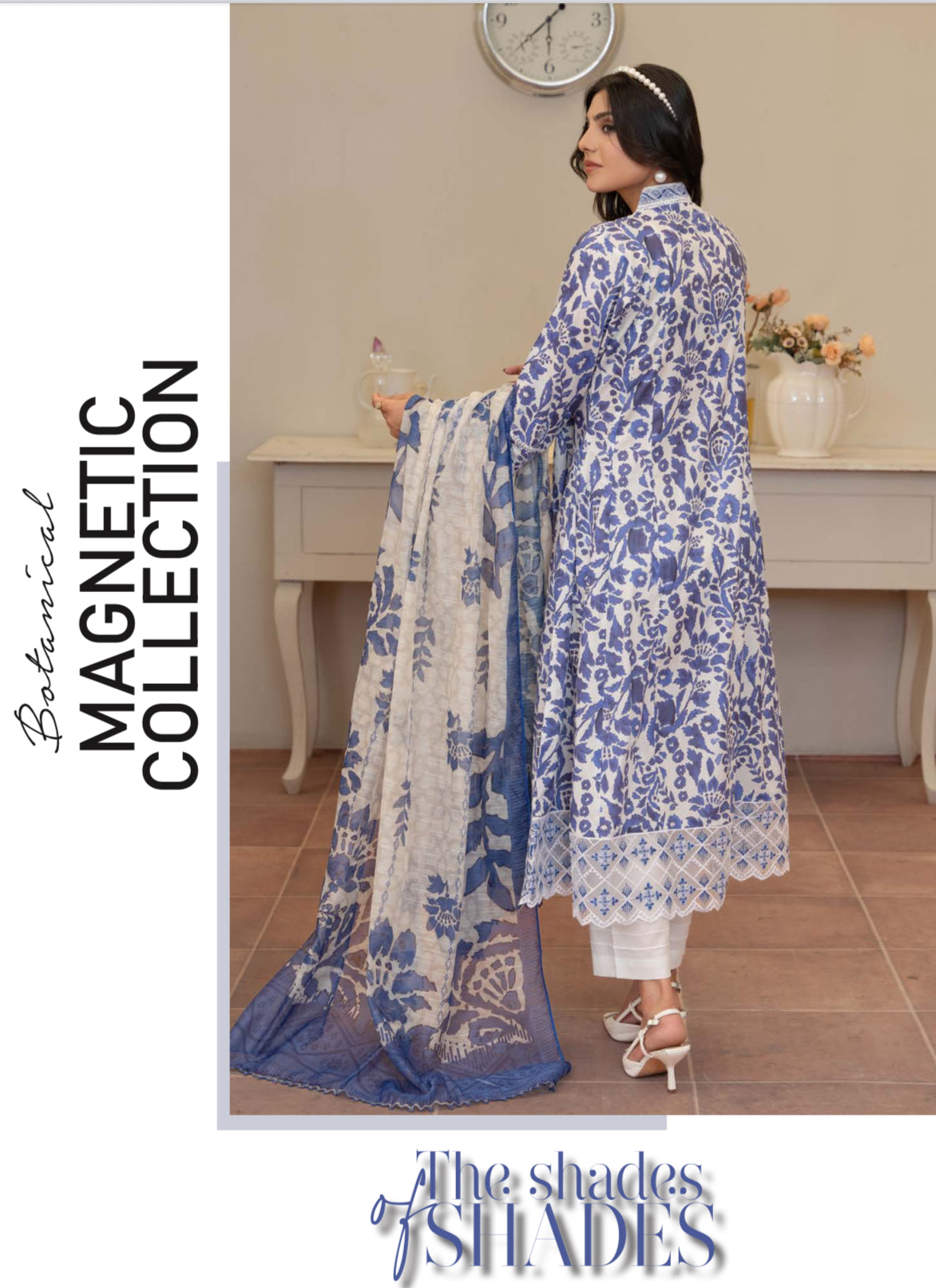 Pakistani Salwar Kameez suit by Saree Ghor Charlotte, traditional ethnic wear for women featuring vibrant fabric and intricate design.