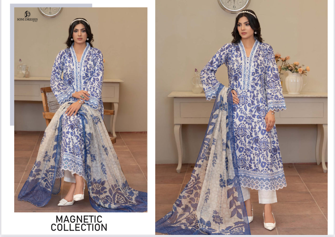 Pakistani Salwar Kameez suit by Saree Ghor Charlotte, traditional ethnic wear for women with vibrant fabric and intricate design.
