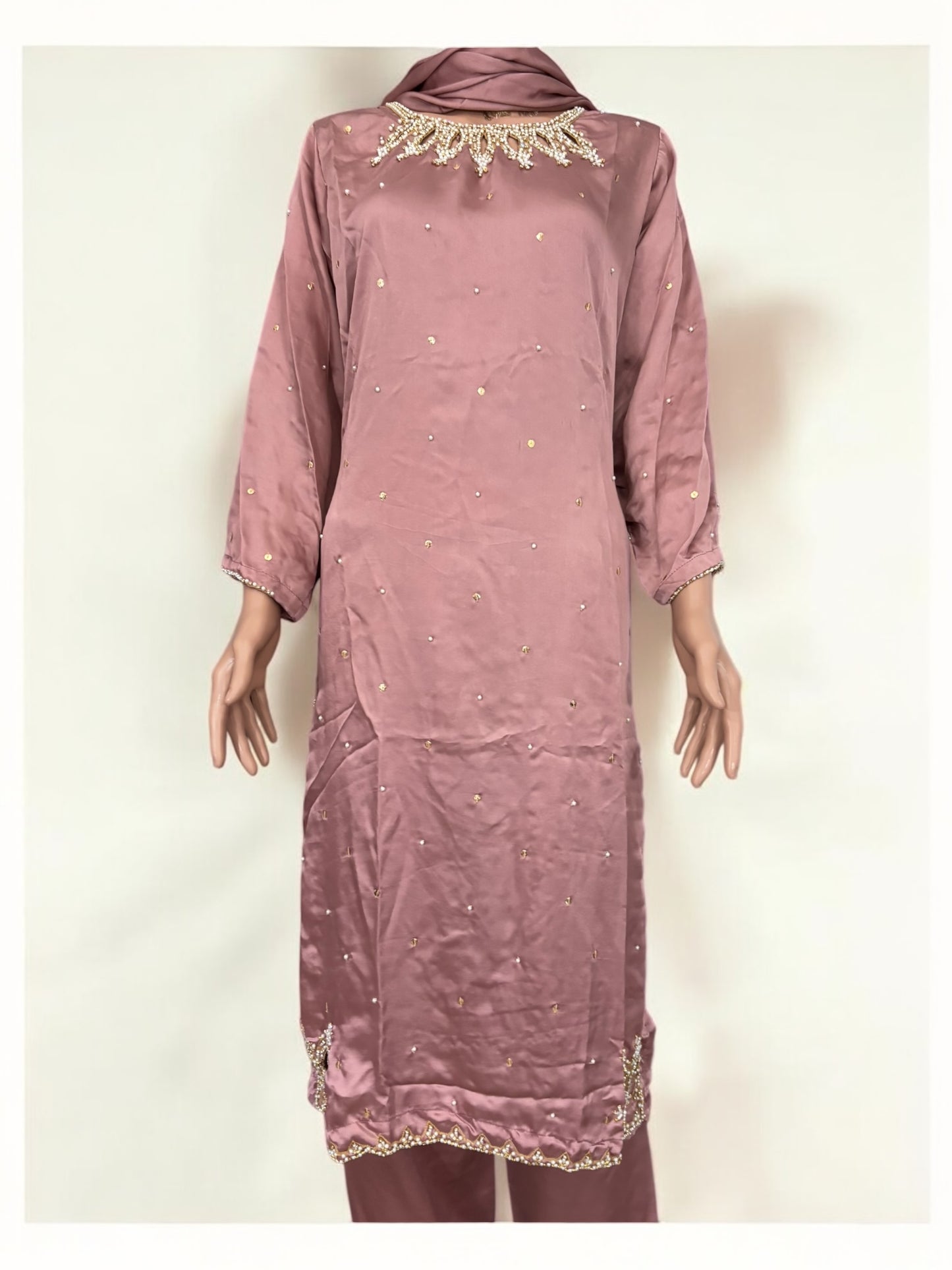 Pink Color - Traditional Designer Salwar Kameez Suit- Ethnic Wear for Women - 237 - Saree Ghor Charlotte