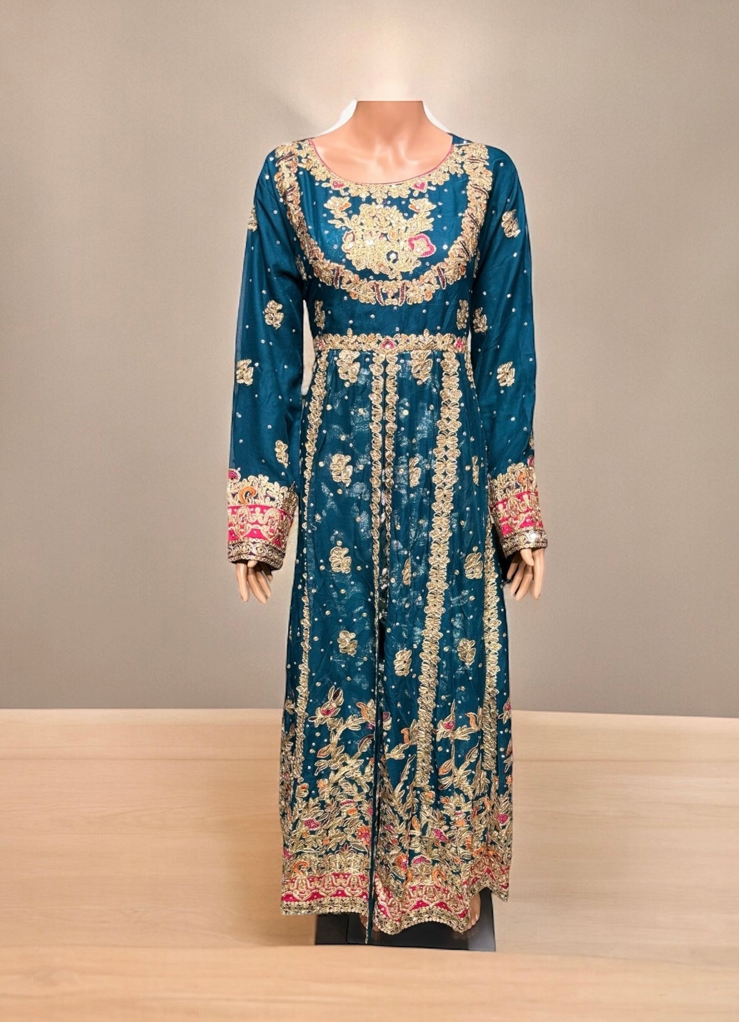 Traditional Designer Maxi Gown-Ethnic Wear for Women - 205 - Saree Ghor Charlotte