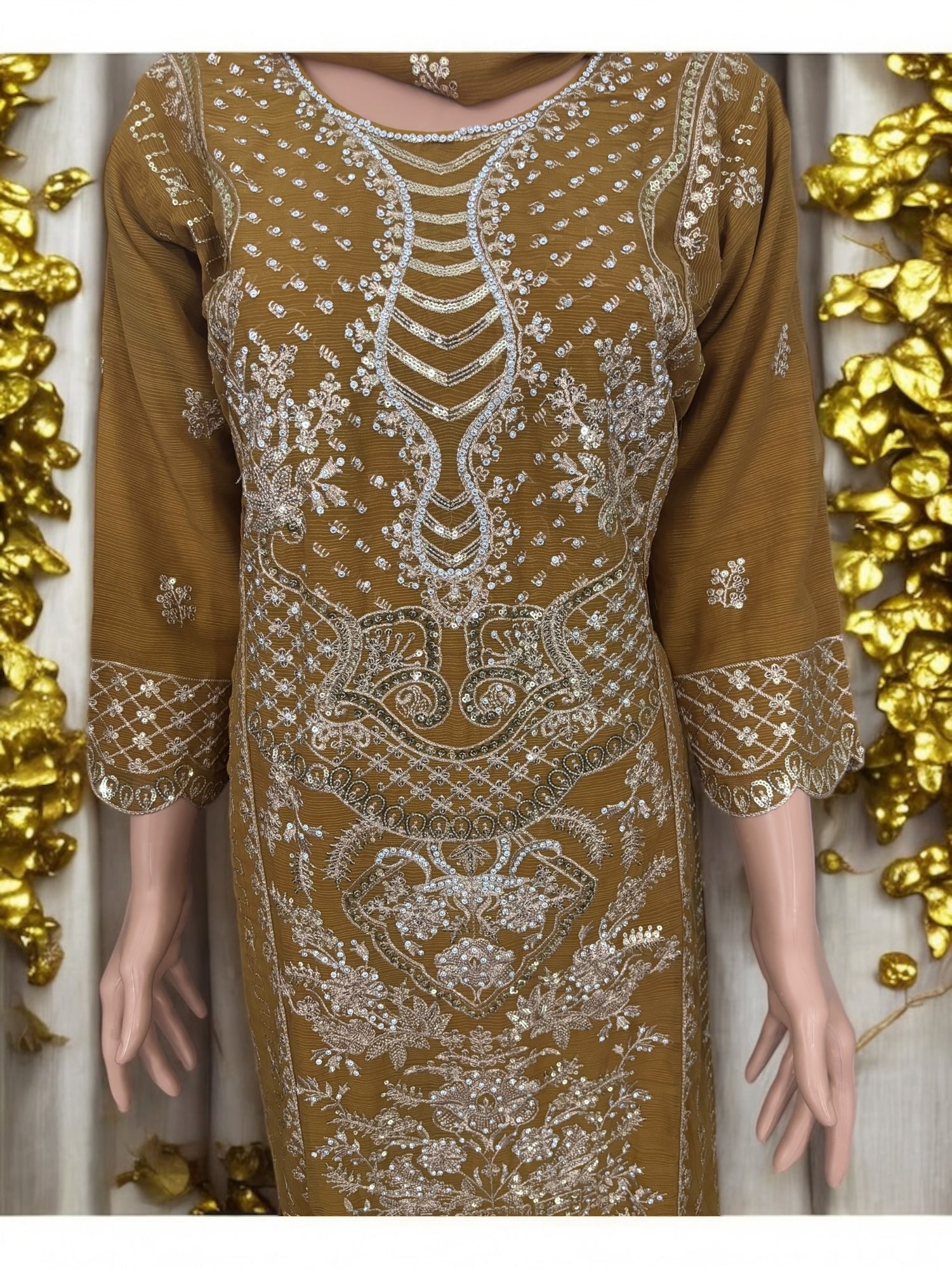 Traditional Designer Salwar Kameez Suit - Ethnic Wear for Women - 215 - Saree Ghor Charlotte