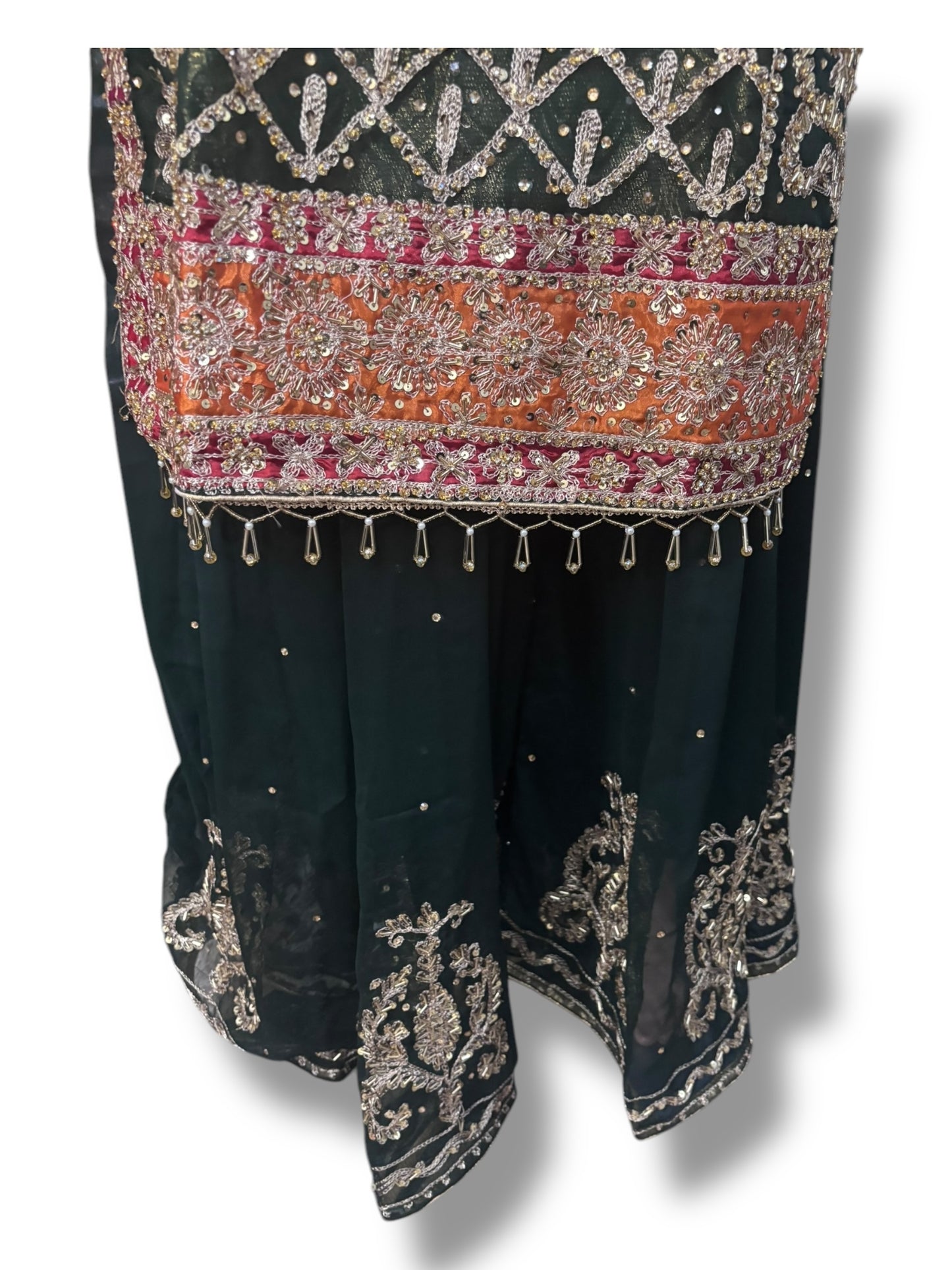 Traditional Designer Sharara Salwar Kameez Set – Ethnic Wear for Women-02 - Saree Ghor Charlotte