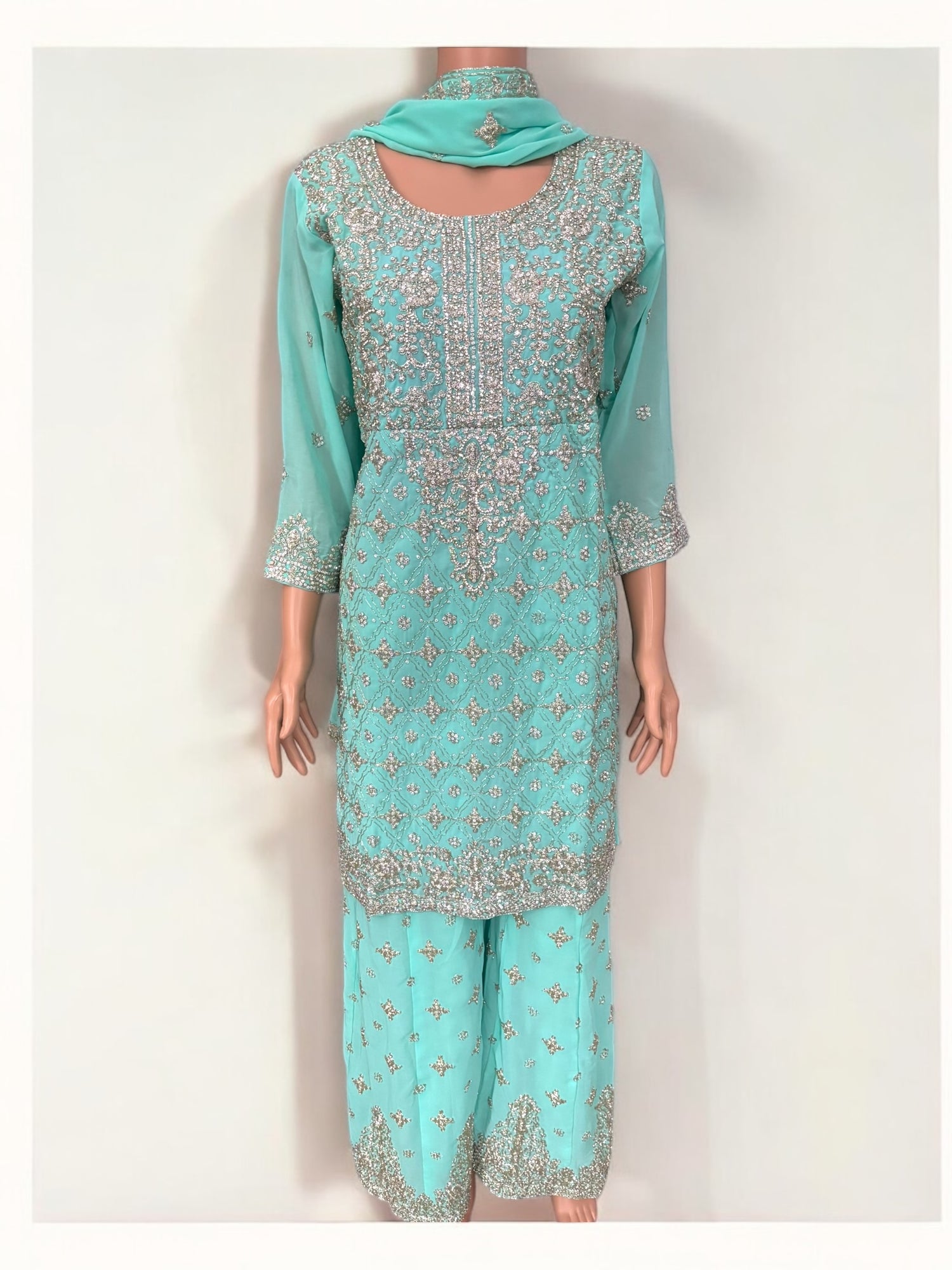 Traditional Designer Sharara Salwar Kameez Suit - Ethnic Wear for Women - 210 - Saree Ghor Charlotte