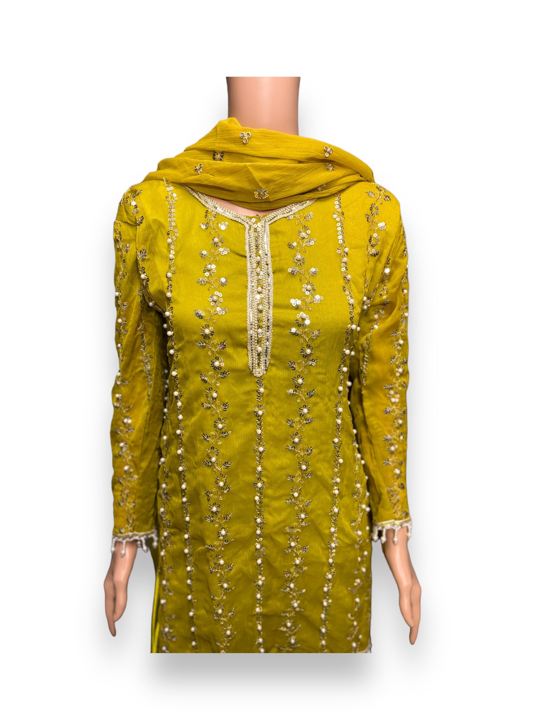 Traditional Great Value Designer Salwar Kameez by Saree Ghor Charlotte, ethnic wear for women, detailed fabric and vibrant colors.