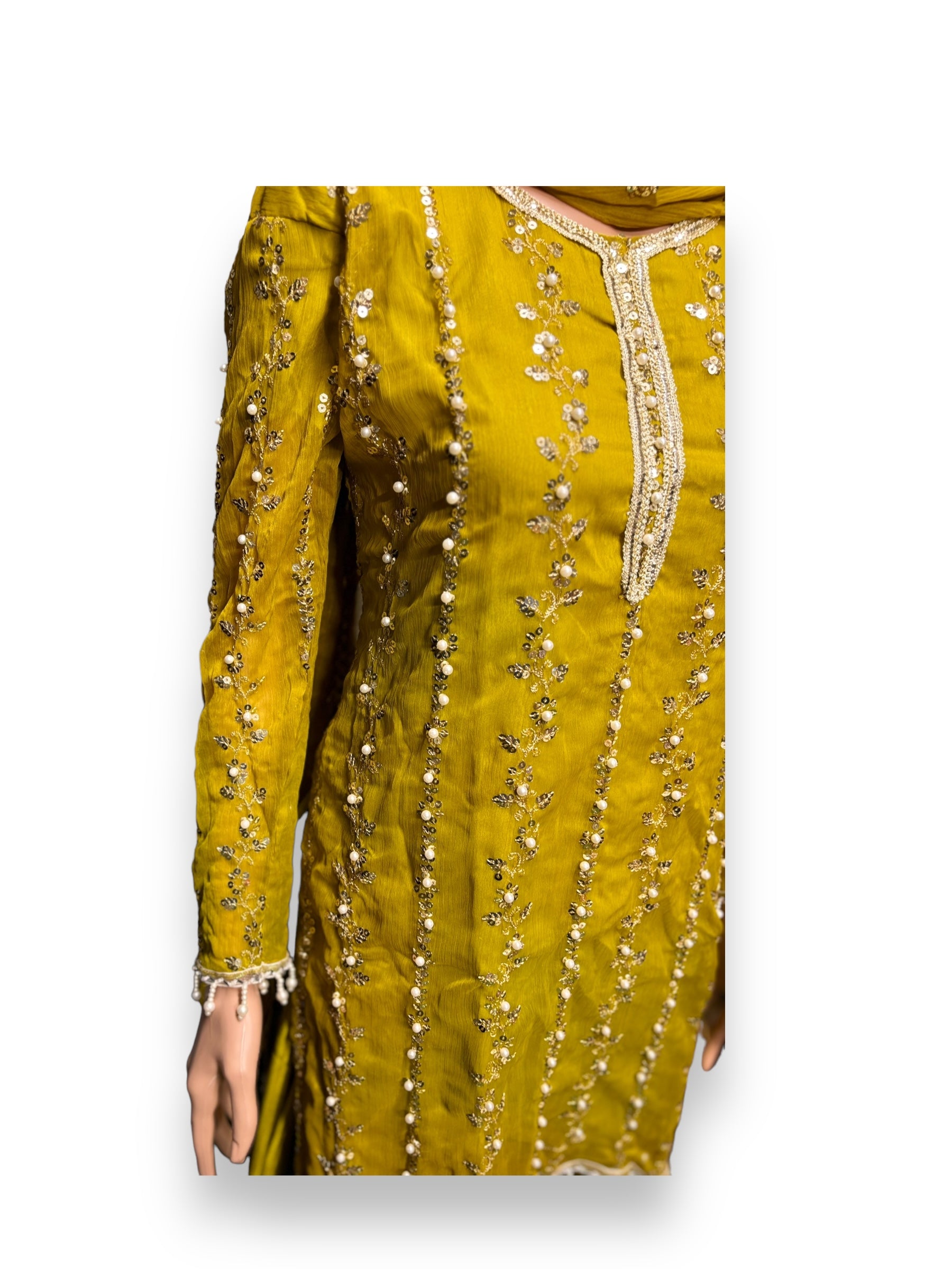 Traditional Great Value Designer Salwar Kameez by Saree Ghor Charlotte, vibrant ethnic women’s cultural wear with intricate details.