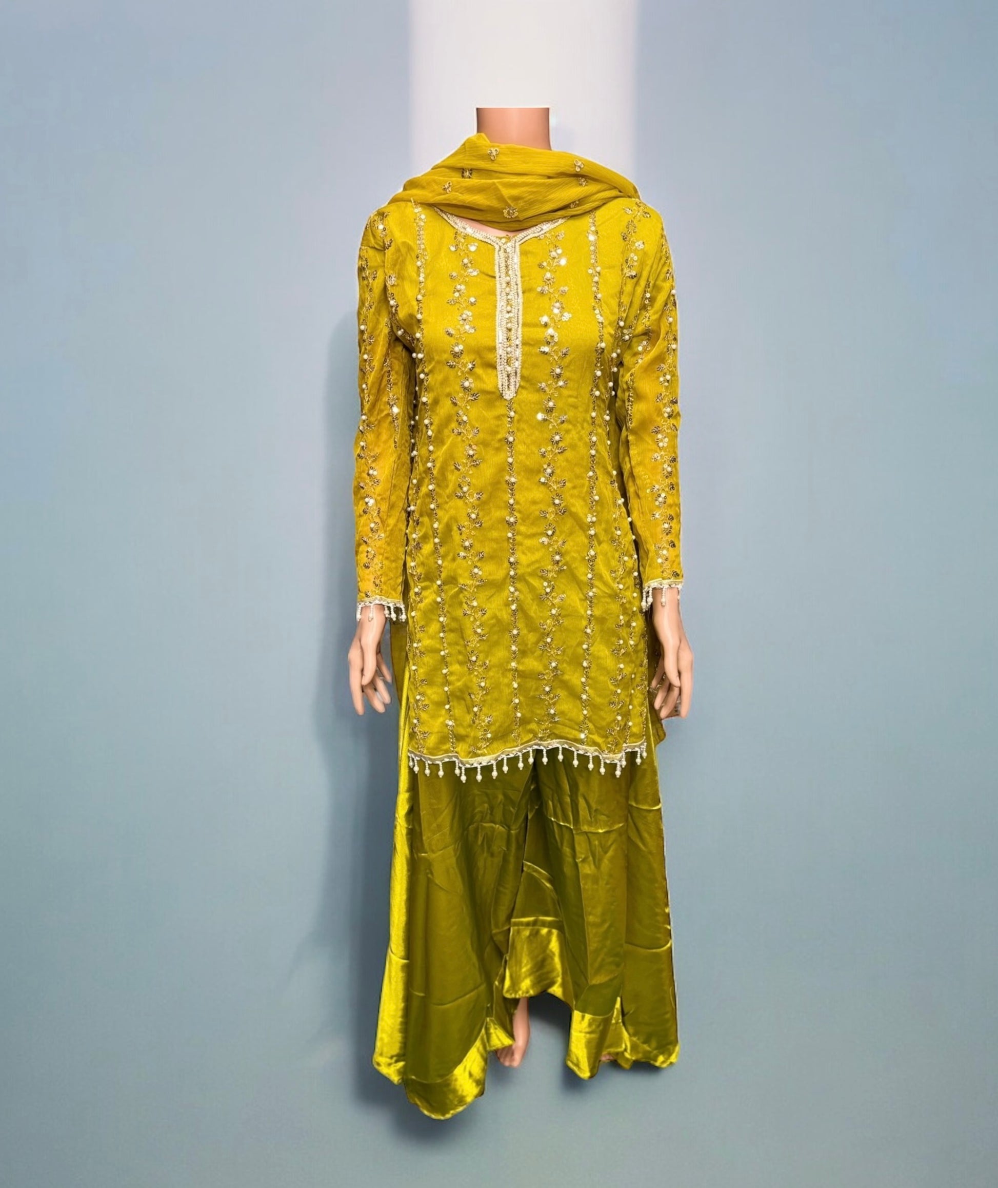 Traditional Great Value Designer Salwar Kameez by Saree Ghor Charlotte, ethnic wear for women, detailed fabric and vibrant colors.