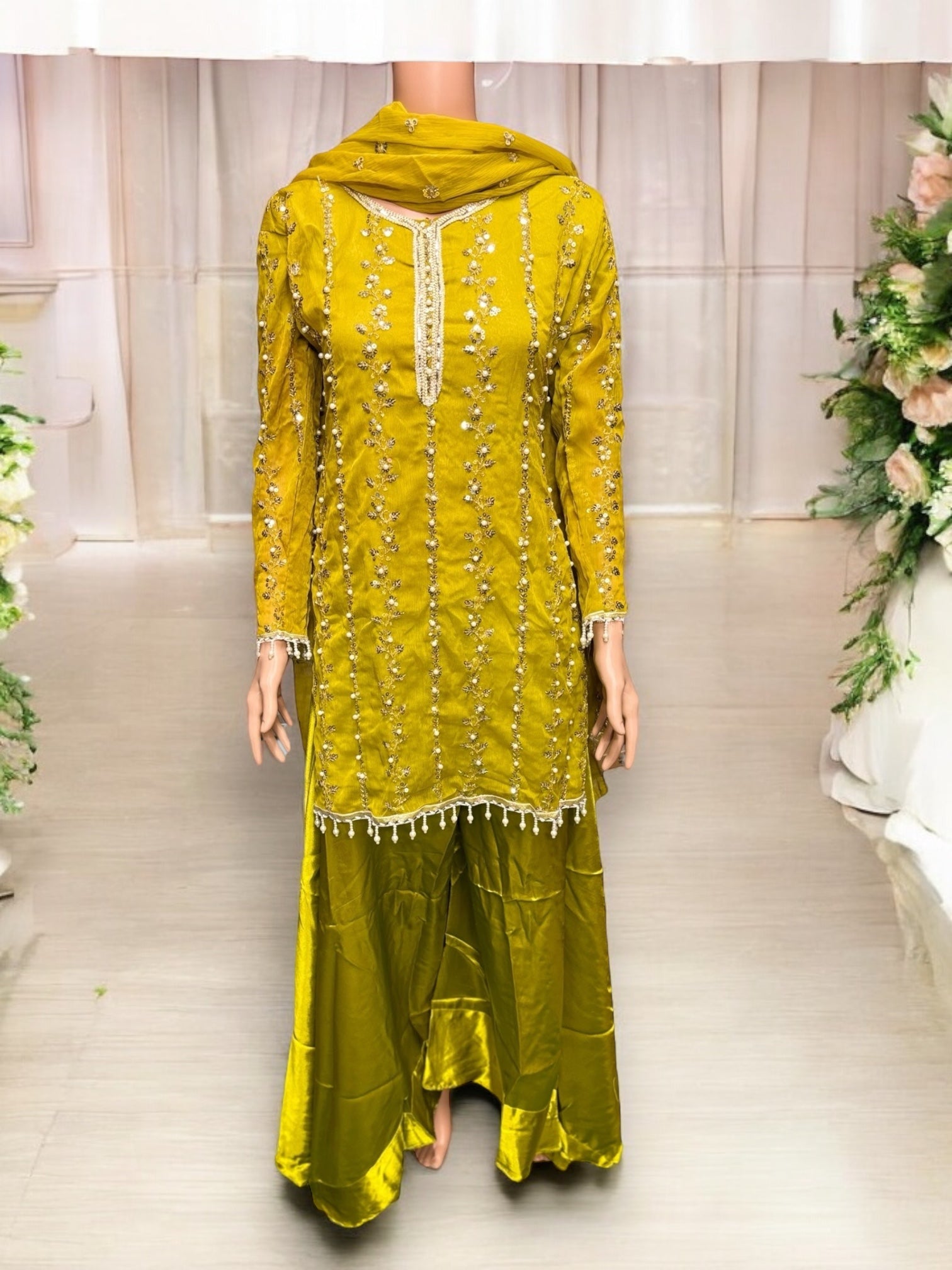 Traditional Great Value Designer Salwar Kameez by Saree Ghor Charlotte, ethnic wear for women with intricate embroidery and vibrant colors.