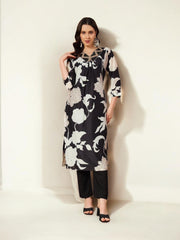 Traditional Kurti set by Saree Ghor Charlotte, ethnic salwar kameez with intricate patterns for women, cultural wear.